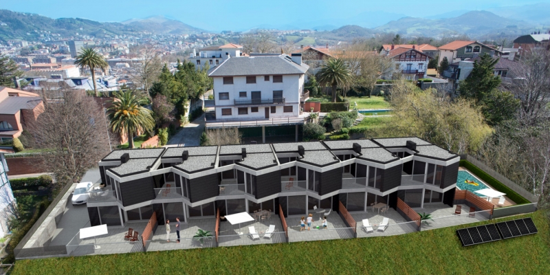 6 Villas Adosadas Aldapeta 59 (Donostia)